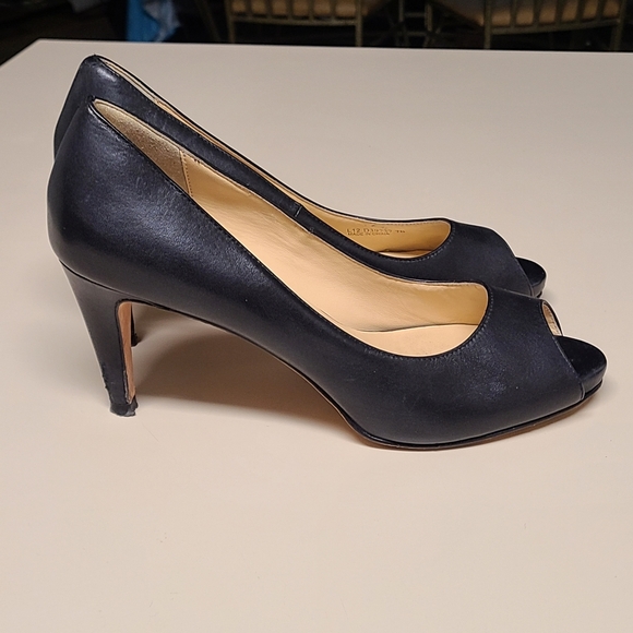 Cole Haan Grand OS Peep Toe stiletto heel pumps size 7B - Picture 6 of 10